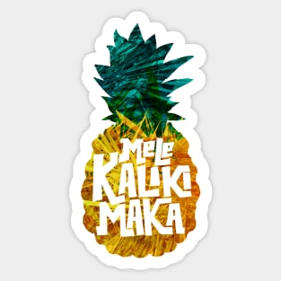 Mele Kalikimaka Sticker